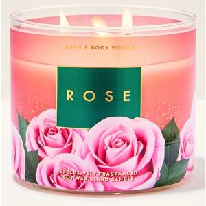 Bath & Body Works Rose Candle